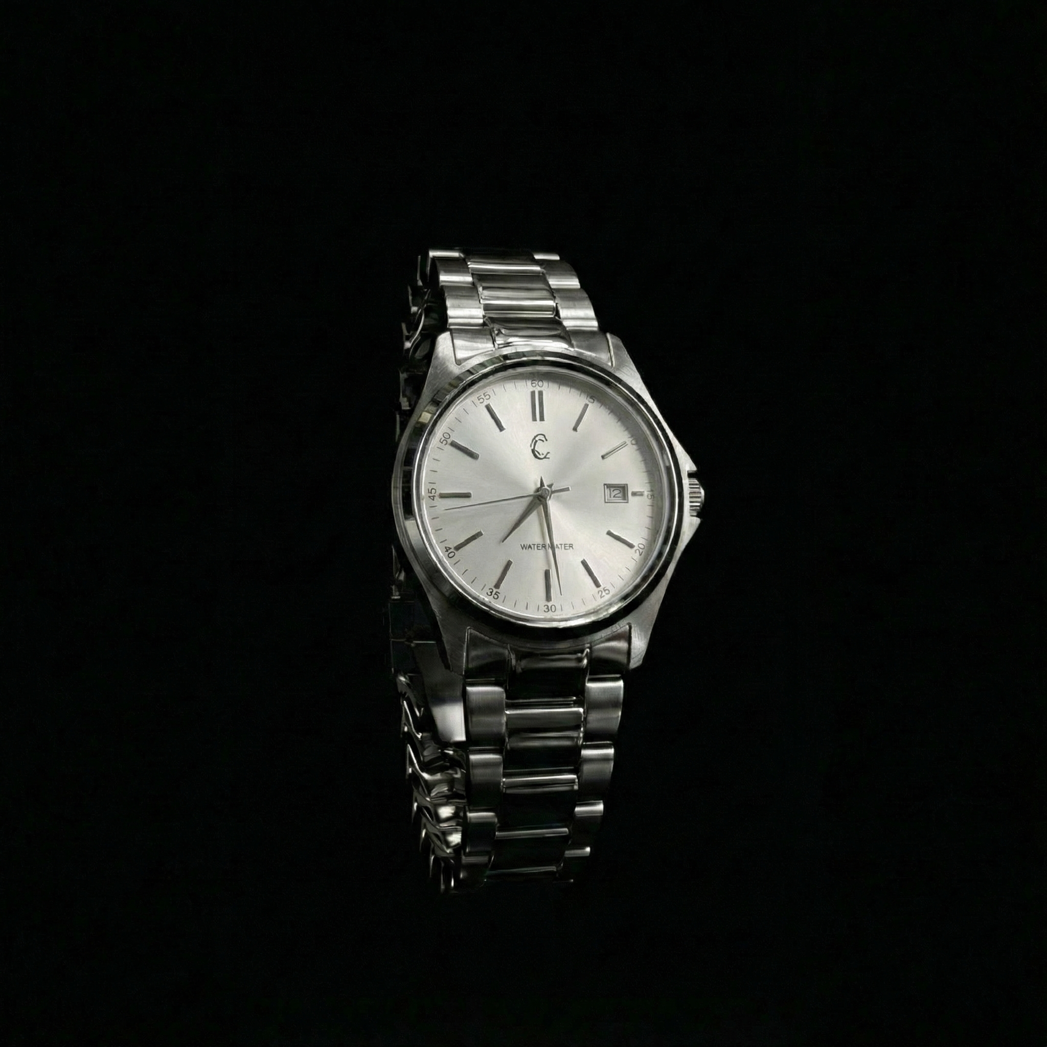Obsidian - Stainless Steel Watch | Black Dial, Water Resistant