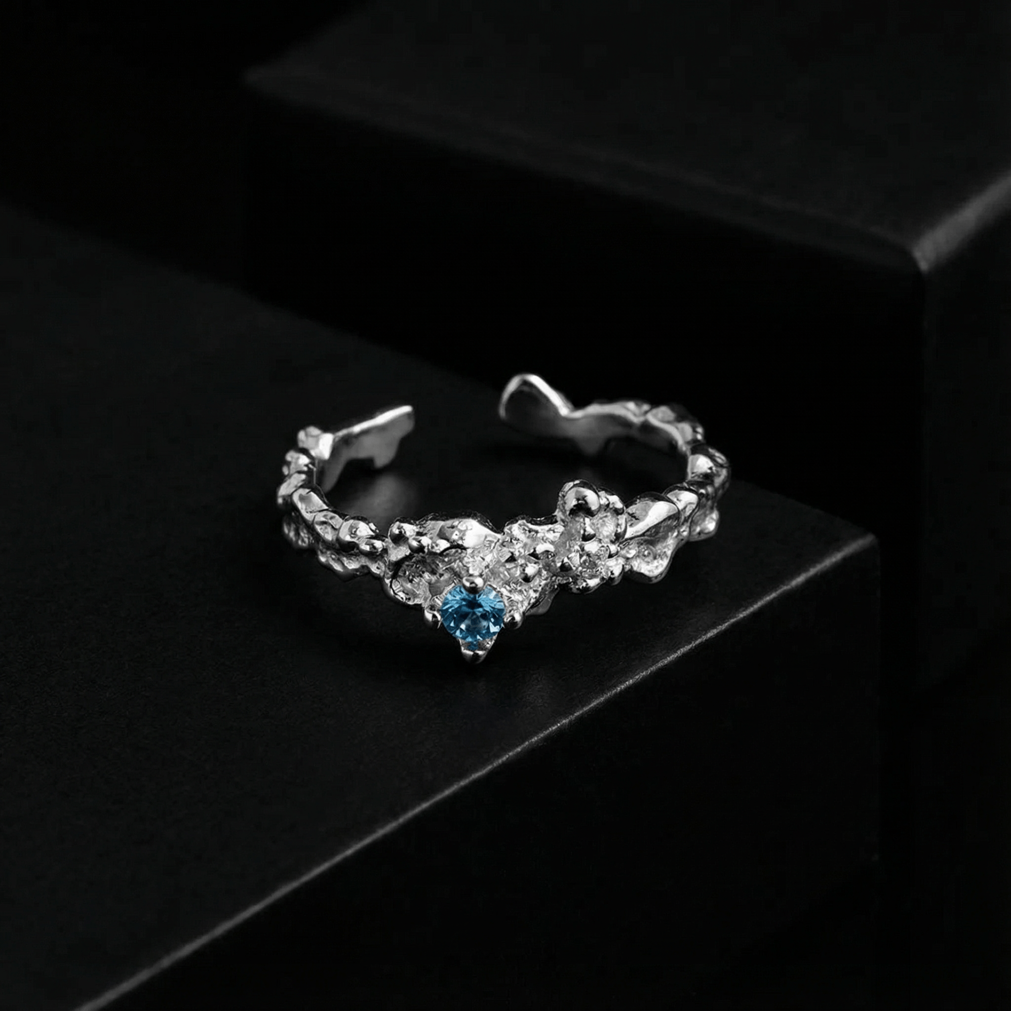 Shatterlight Silver Ring