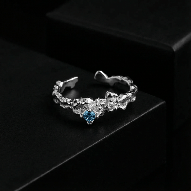 Shatterlight Silver Ring