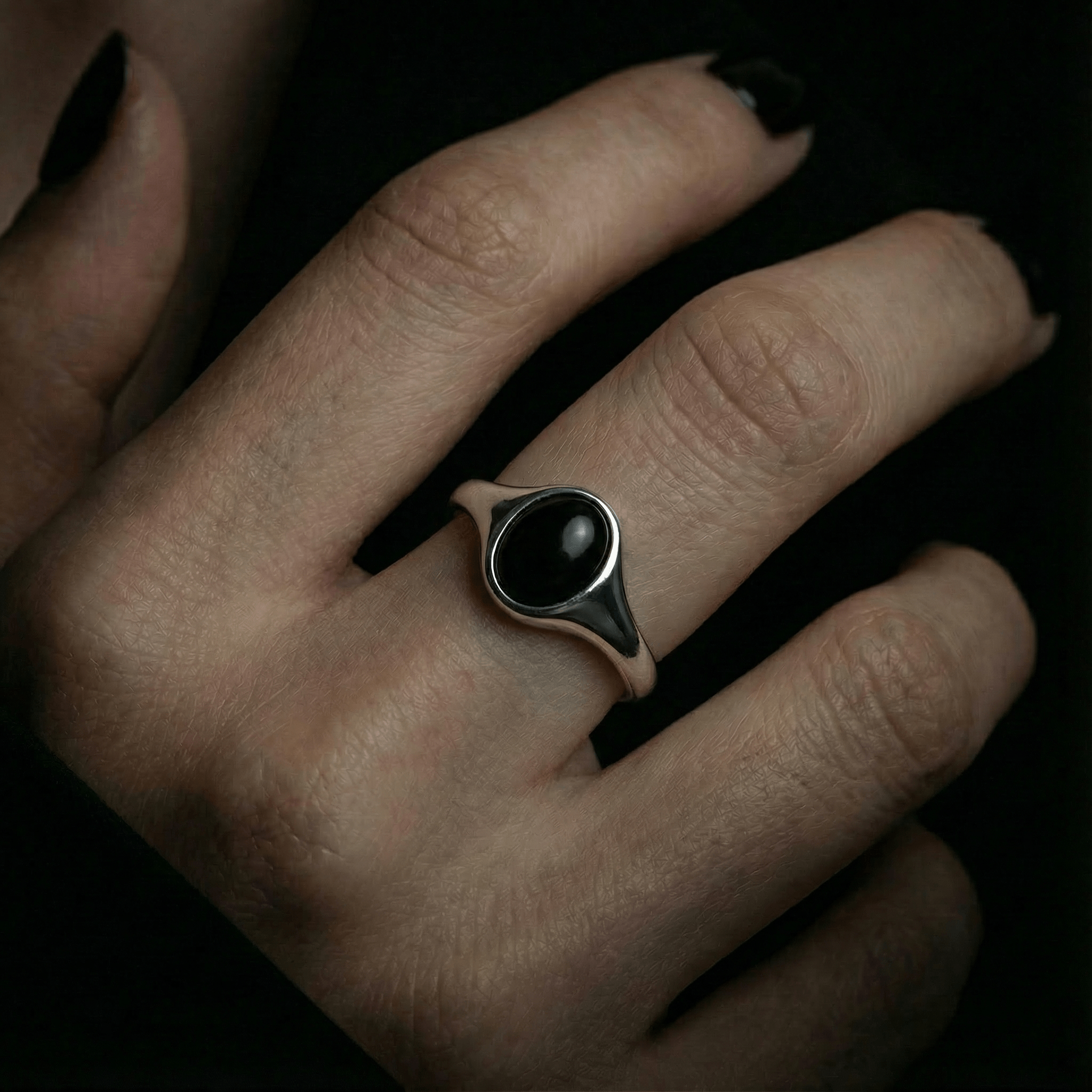 Obsidian Ring