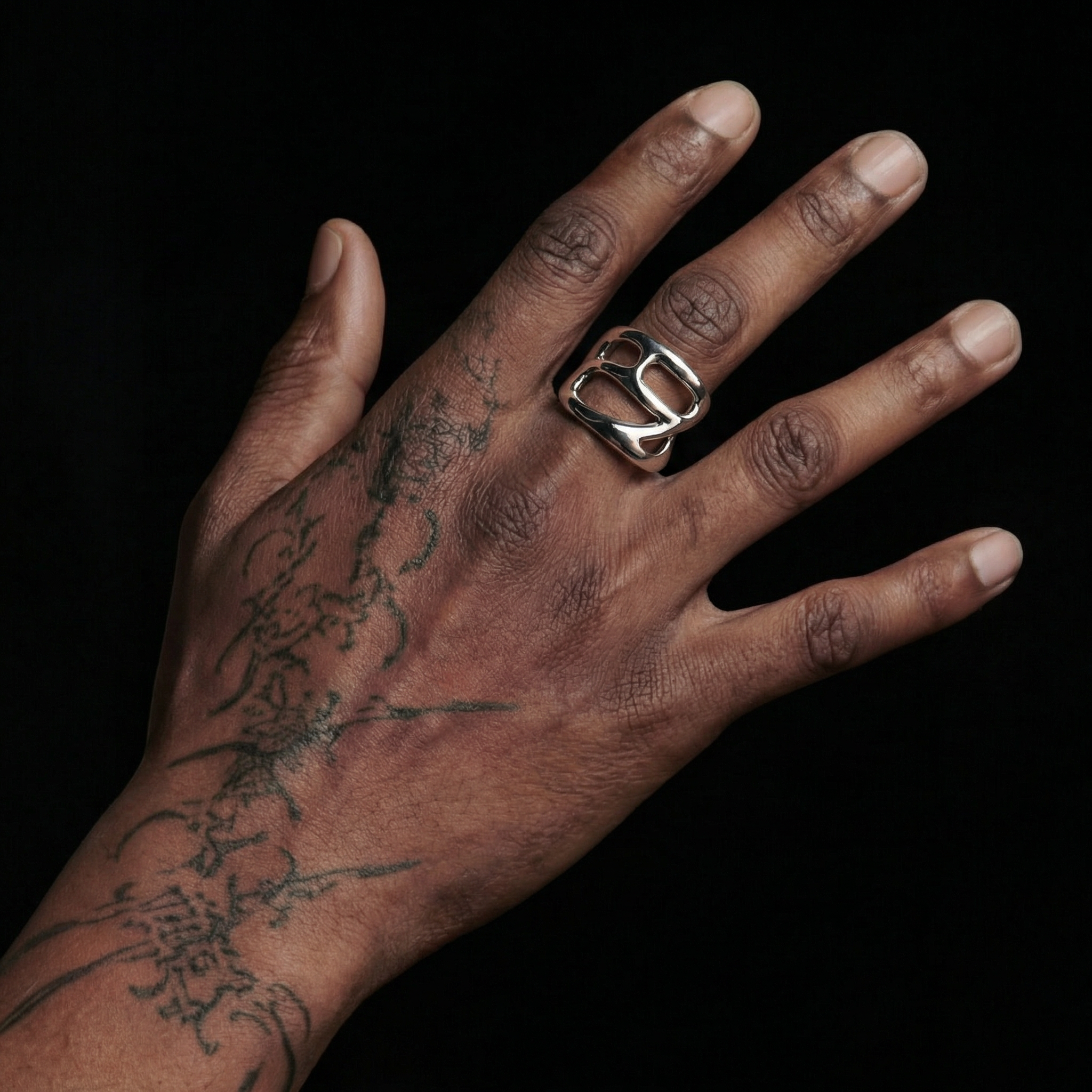 Chrome Flow Ring