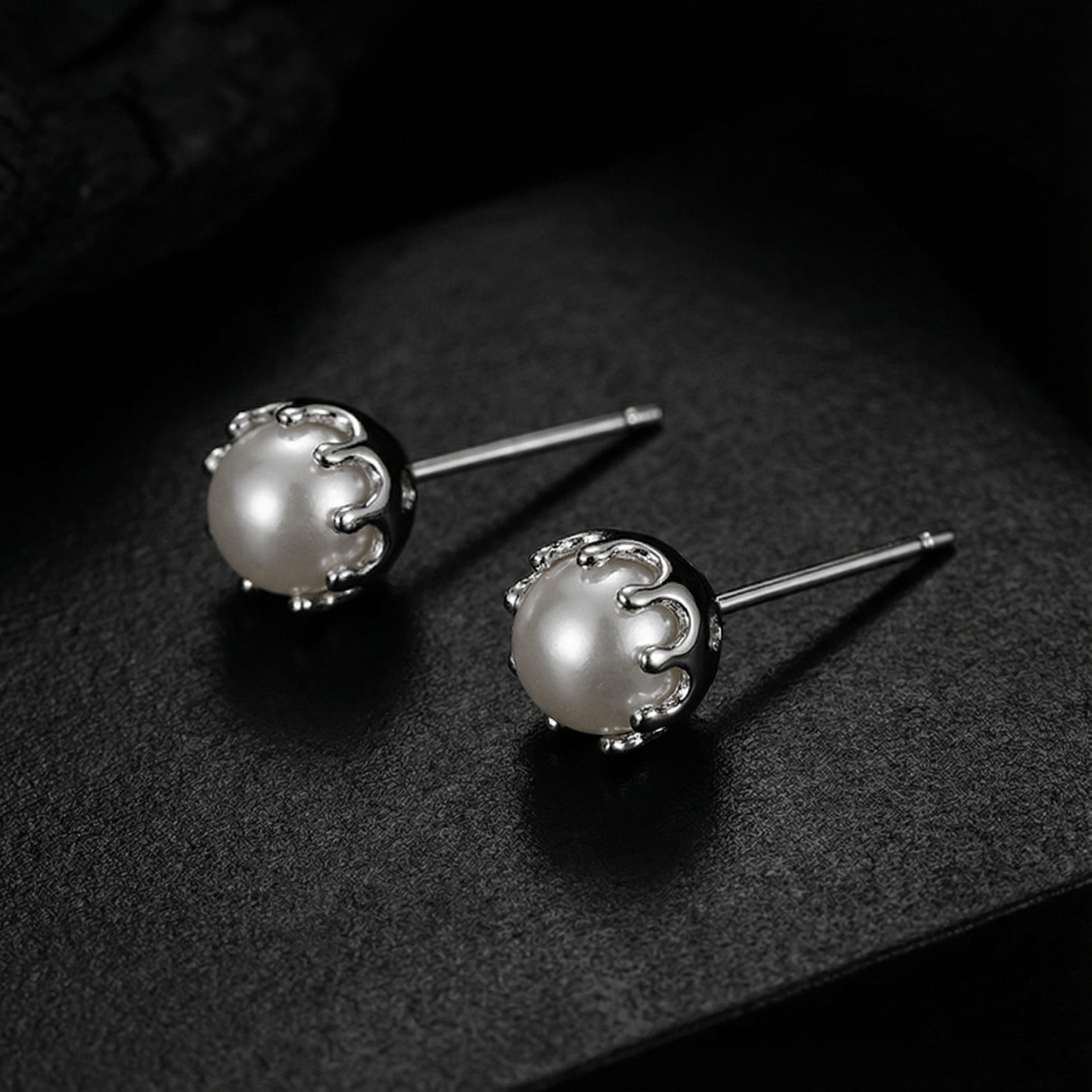 Pearl Chrome Stud