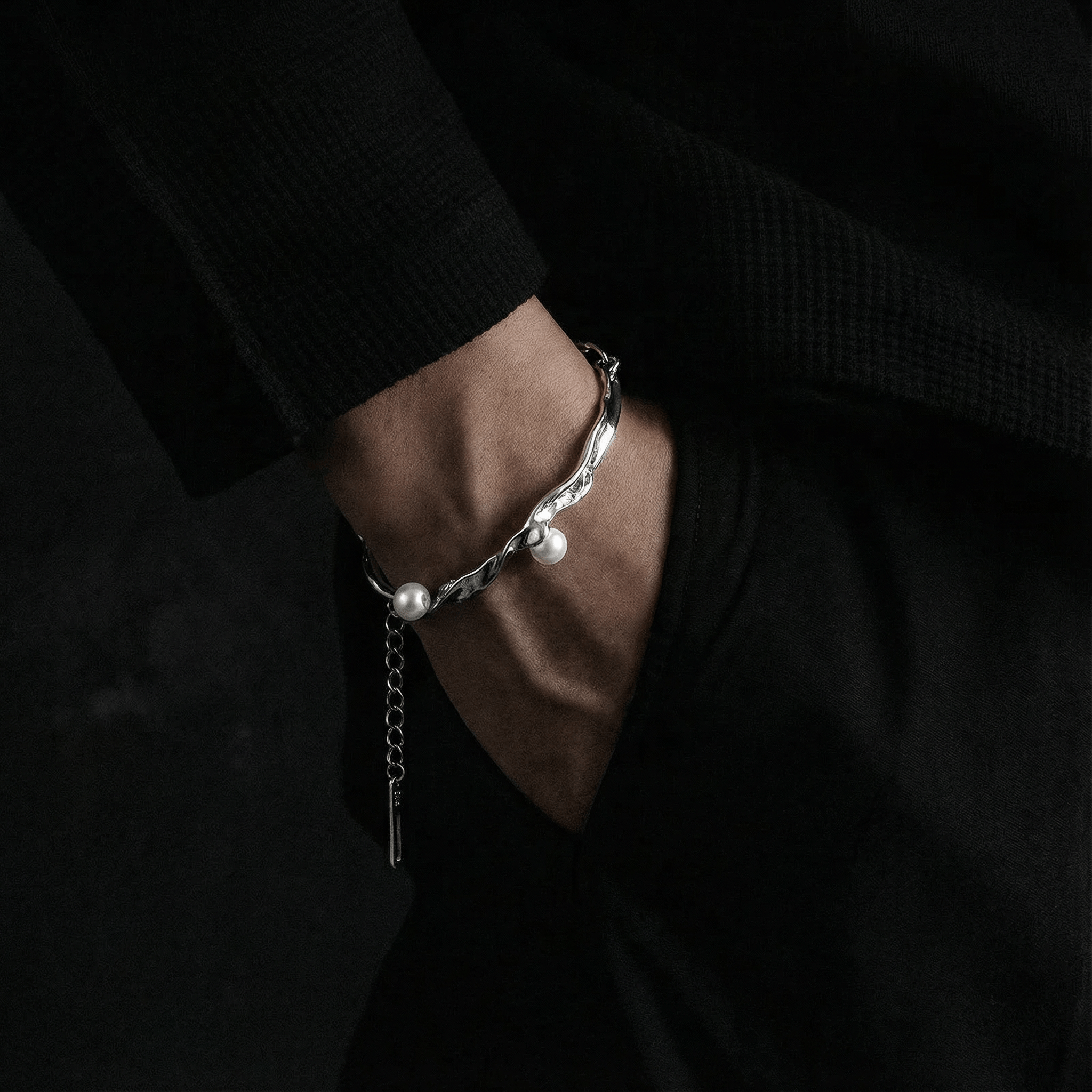 Pearl Chain Bracelet